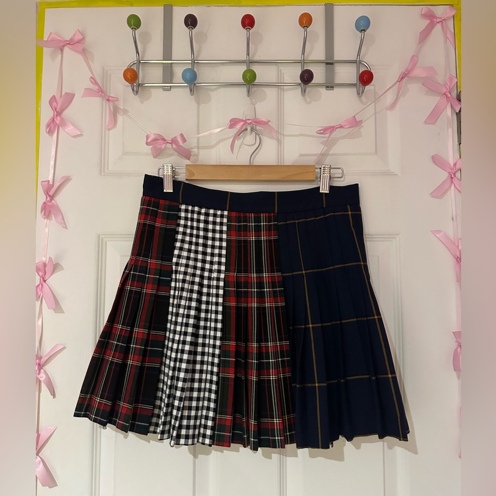 Plaid and Checkered Women's Skirt